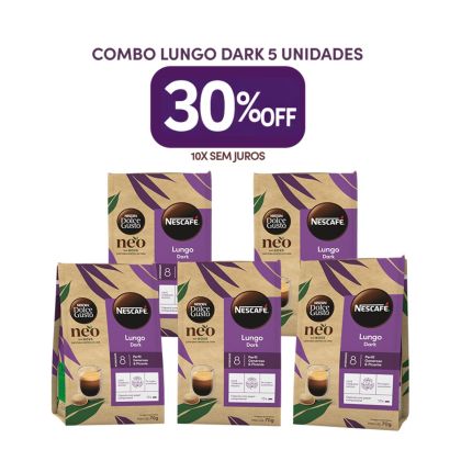Combo NEO Lungo Dark - 5 Caixas 30% OFF