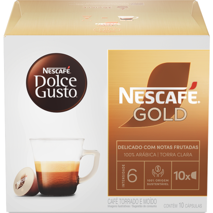 ESPRESSO NESCAFÉ GOLD 10 CÁPSULAS