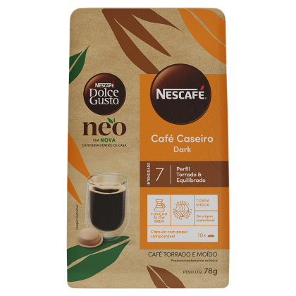 NEO Caseiro Dark 10 Cápsulas