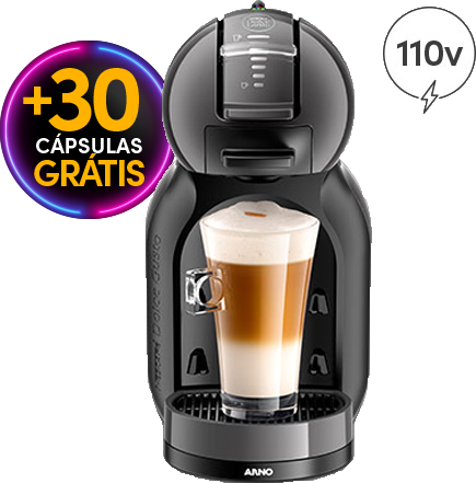 Mini Me Automática Máquina de Café Preta (110v) 