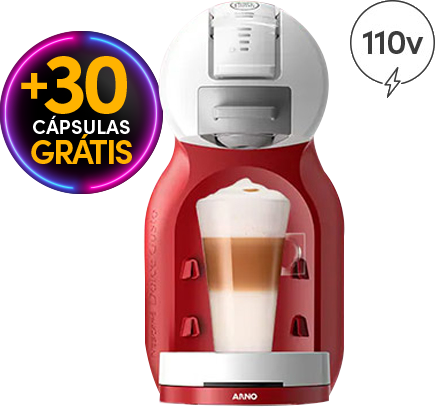 Mini Me Automática Máquina de Café Vermelha (110v)