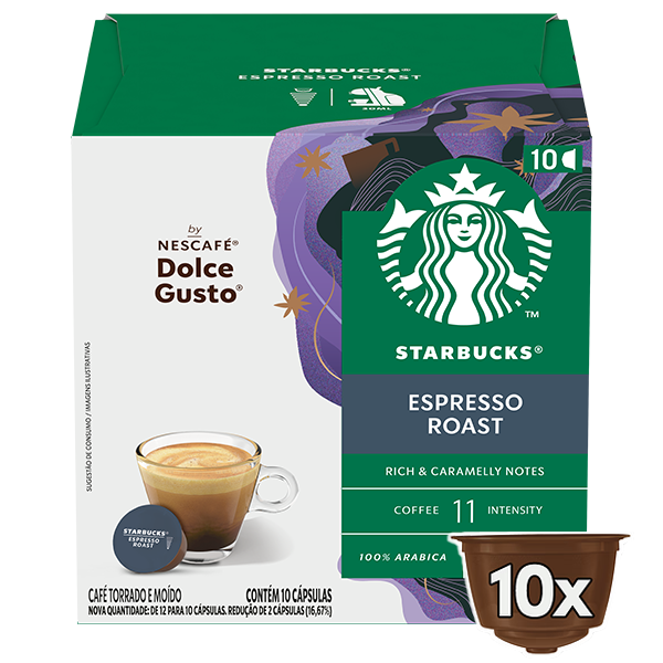 STARBUCKS Espresso Roast 10 cápsulas