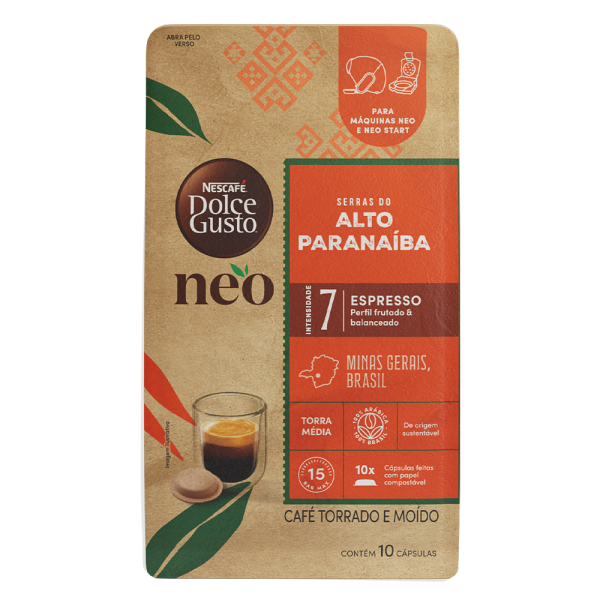NEO Espresso Serras do Alto Paranaíba 10 Cápsulas