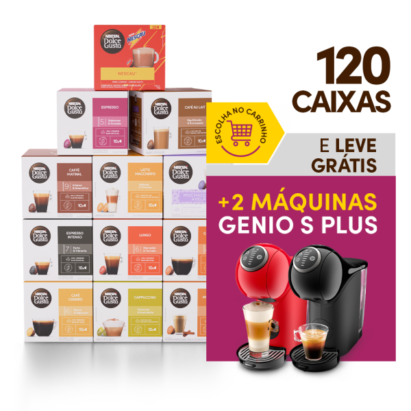 120 CAIXAS + 2 GENIO S PLUS | KIT VARIEDADES | PARA NEGÓCIOS