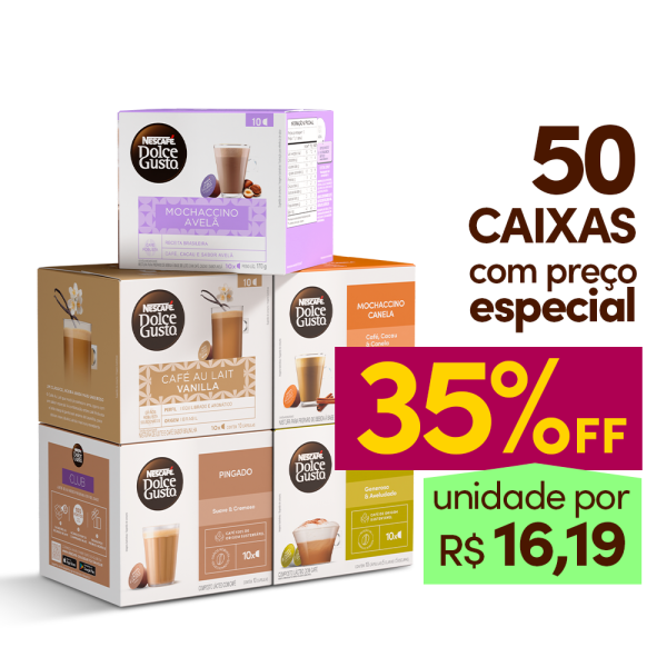 AMANTE DE LATTES 50 CAIXAS - 35% OFF | BLACK FRIDAY PARA NEGÓCIOS