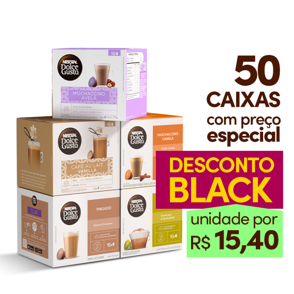 AMANTE DE LATTES 50 CAIXAS - 38% OFF | BLACK FRIDAY PARA NEGÓCIOS