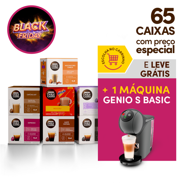 65 CAIXAS + 1 GENIO S BASIC | BLACK FRIDAY PARA NEGÓCIOS