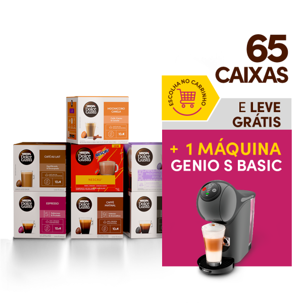 65 CAIXAS + 1 GENIO S BASIC | PARA NEGÓCIOS