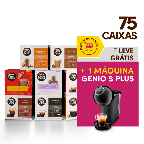 75 CAIXAS + 1 GENIO S PLUS | PARA NEGÓCIOS