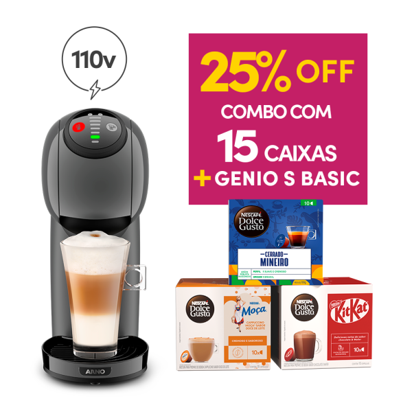 ESPECIAIS 25% OFF | GENIO S GRAFITE 110V + 15 CAIXAS | PARA NEGÓCIOS
