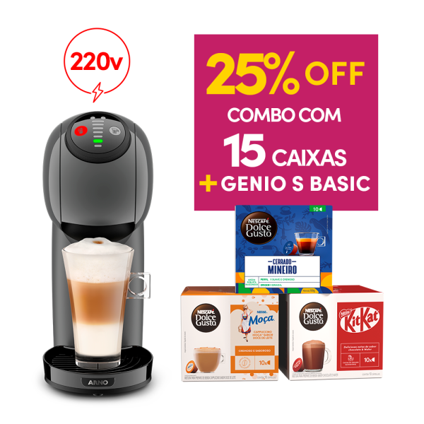 ESPECIAIS 25% OFF | GENIO S GRAFITE 220V + 15 CAIXAS | PARA NEGÓCIOS