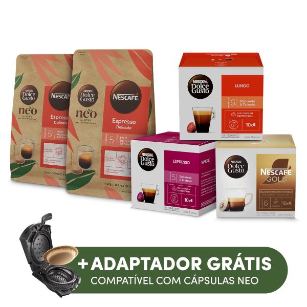 COMBO GERAÇÃO 1 + NEO - GANHE ADAPTADOR
