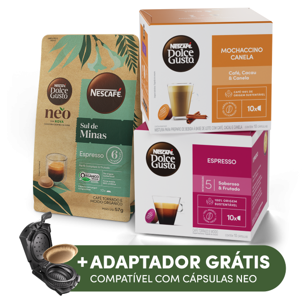 KIT ORIGINAL + NEO - GANHE ADAPTADOR