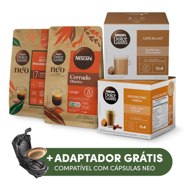 COMBO GERAÇÃO 1 + NEO - GANHE ADAPTADOR