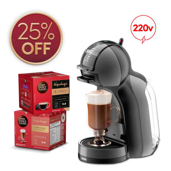 Kit Kopenhagen: Mini Me 220v + 20 cápsulas com 25% OFF