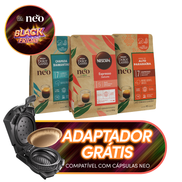 Combo compatíveis Adaptador NEO Start - 30 cápsulas