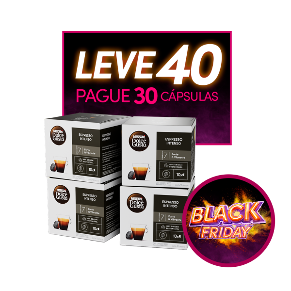 COMBO ESPRESSO INTENSO - LEVE 40 PAGUE 30