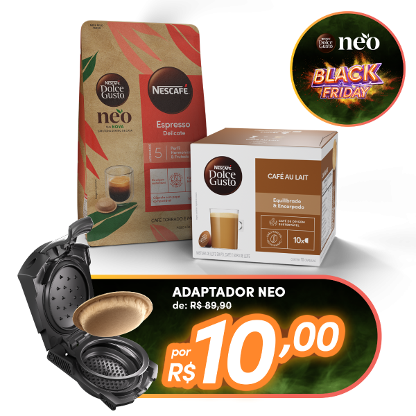KIT ORIGINAL + CAFÉ NEO + ADAPTADOR NEO START