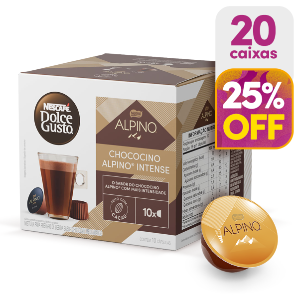 ALPINO 20 CAIXAS - 25% OFF | PARA NEGÓCIOS