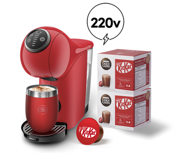 COMBO KITKAT F1 + GENIO S 220v + COPO TÉRMICO