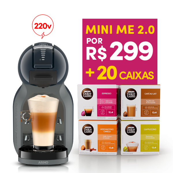 COMBO MINI ME 2.0 220V + 20 CAIXAS | PARA NEGÓCIOS