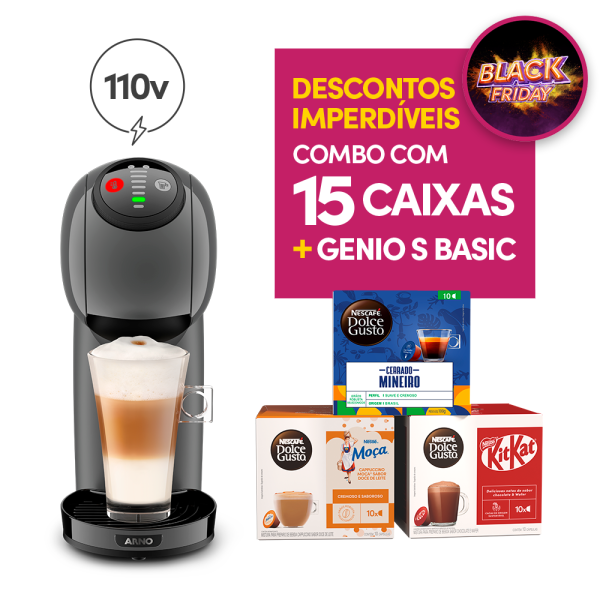 ESPECIAIS 32% OFF | GENIO S GRAFITE 110V + 15 CAIXAS | BLACK FRIDAY PARA NEGÓCIOS