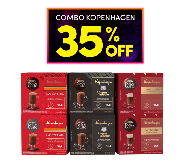 COMBO BLACK WEEK KOPENHAGEN COM 35% OFF
