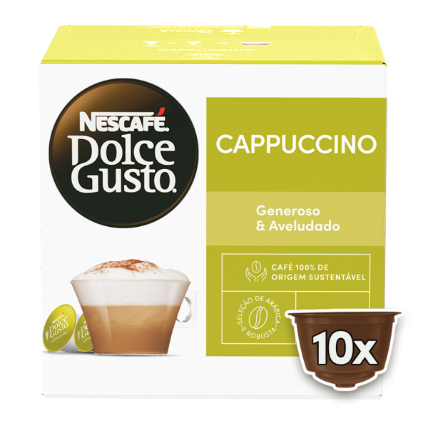 Nescafé Dolce Gusto Café Au Lait Coffee Capsules – 6 Boxes X 16 Capsules