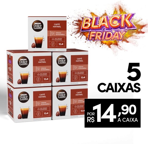 COMBO MATINAL 5 CAIXAS | ESPECIAL BLACK FRIDAY