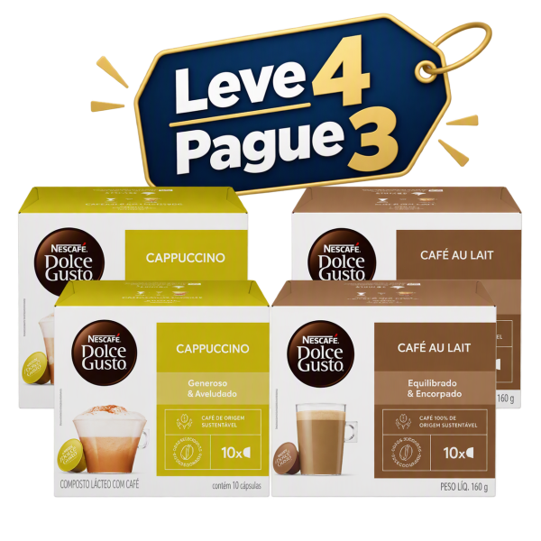 COMBO CAPPUCCINO E AU LAIT LEVE 4 PAGUE 3