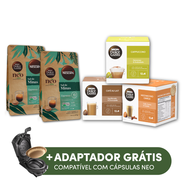 COMBO GERAÇÃO 1 + NEO - GANHE ADAPTADOR