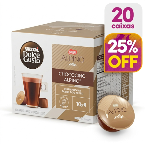 ALPINO 20 CAIXAS - 25% OFF | PARA NEGÓCIOS