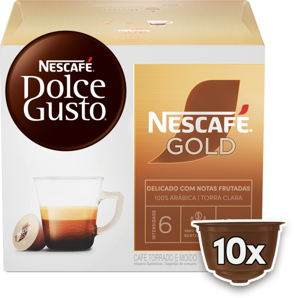 ESPRESSO NESCAFÉ GOLD 10 CÁPSULAS
