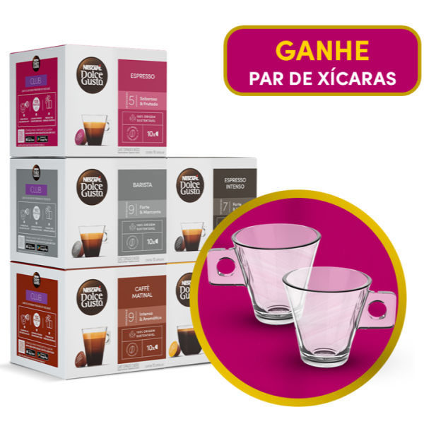 COMBO BOAS VINDAS COM PAR DE XÍCARA GRÁTIS