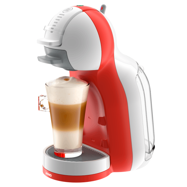 Mini Me Automática Máquina de Café Vermelha e Branca (220v)