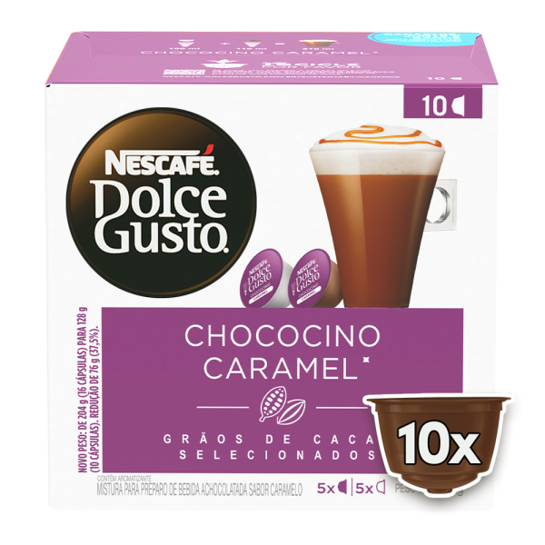 CHOCOCINO CARAMEL 10 CÁPSULAS