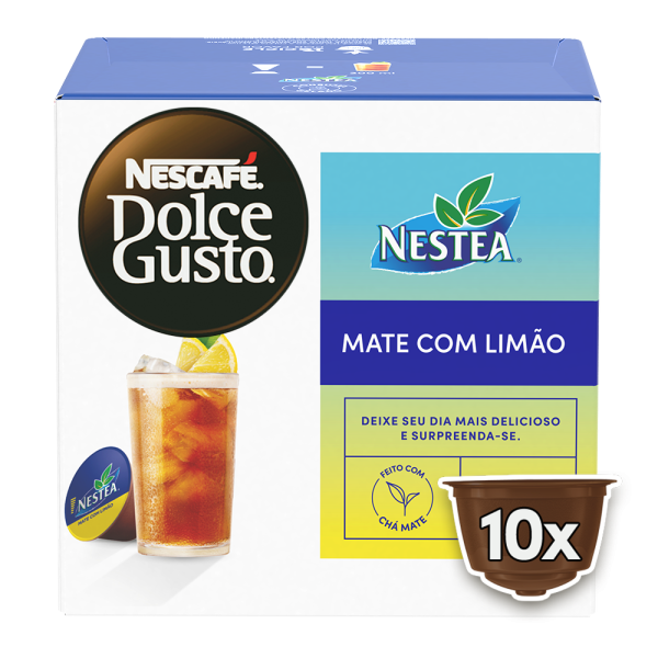 NESTEA® MATE LIMÃO 10 CÁPSULAS