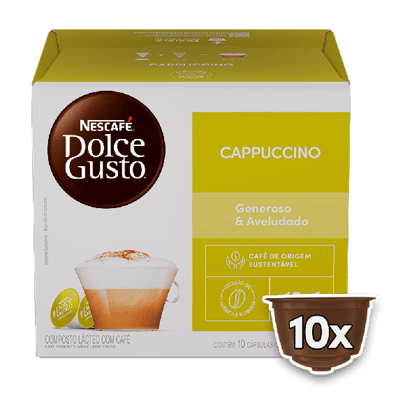 CAPPUCCINO 10 CÁPSULAS