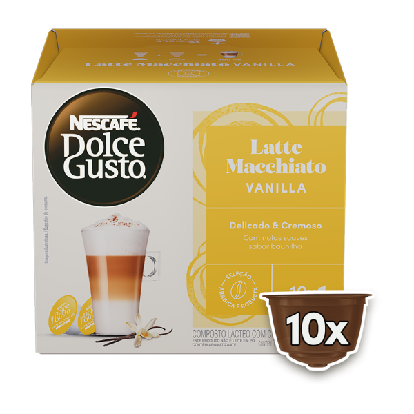 VANILLA LATTE MACCHIATO 10 CÁPSULAS