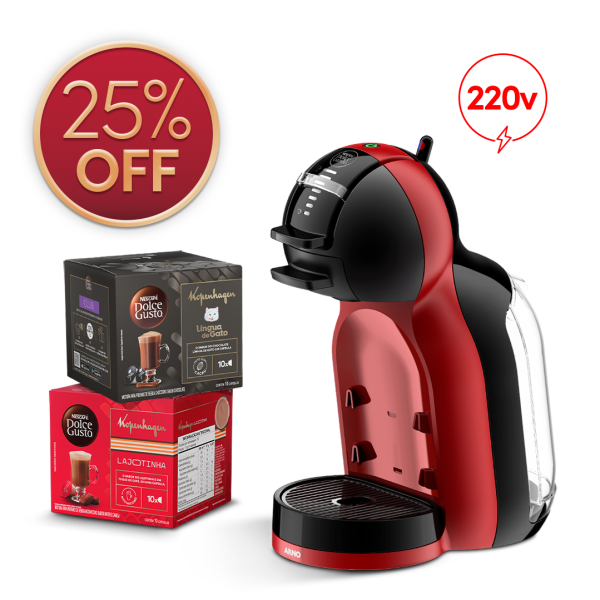 Combo Kopenhagen: Mini Me 220v + 2 Sabores Clássicos com 25% OFF