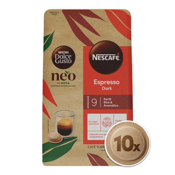 NEO Espresso Dark 10 Cápsulas