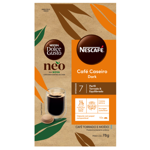 NEO Caseiro Dark 10 Cápsulas