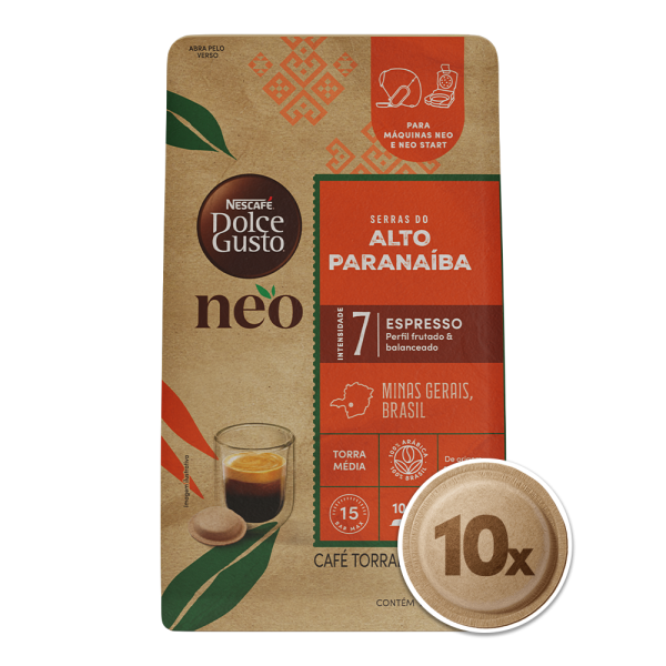 NEO Espresso Serras do Alto Paranaíba 10 Cápsulas