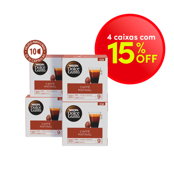 Combo Caffè Matinal 4 caixas