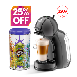 Kit LTA SUL: Mini Me 220v + Lata 25% OFF | NESCAFÉ® Dolce Gusto®