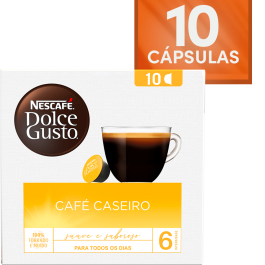 CAFÉ CASEIRO 10 CÁPSULAS
