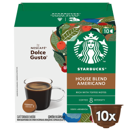 STARBUCKS Americano House Blend 10 Cápsulas