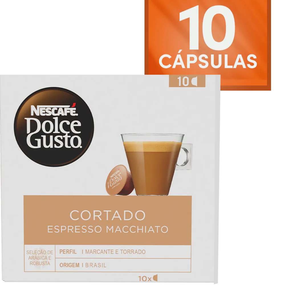 CÁPSULAS DOLCE GUSTO CORTADO DESCAFEINADO