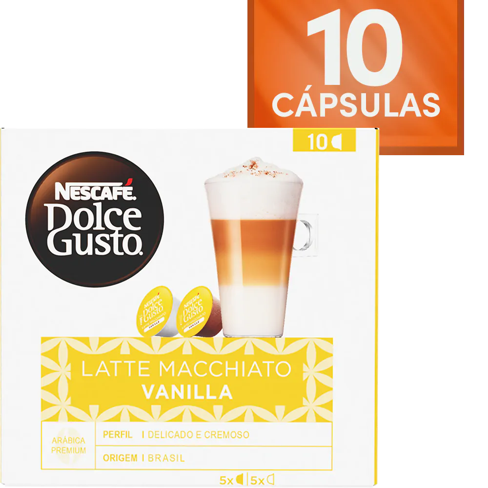 Latte macchiato vanilla top dolce gusto