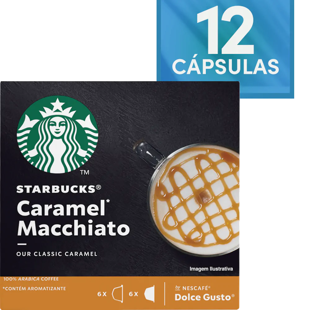 Lujoso espíritu Bañera Cápsulas Starbucks Caramel Macchiato | Nescafé Dolce Gusto
